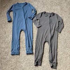 Kyte Baby Zippered Rompers 6-12 Months